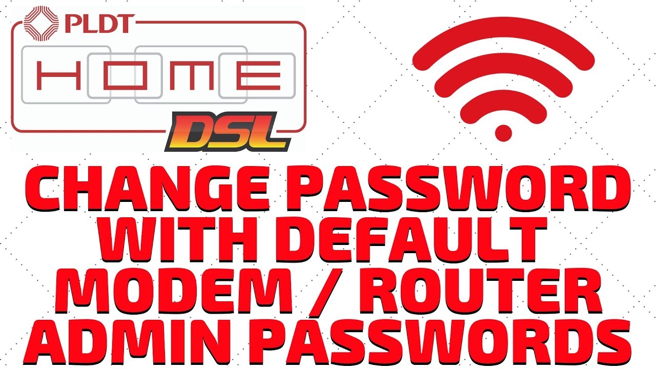 default password for pldt router
